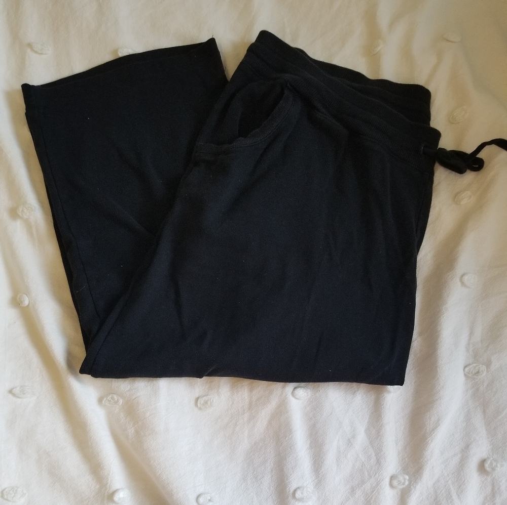 Jones New York Sport Black Sweatpants